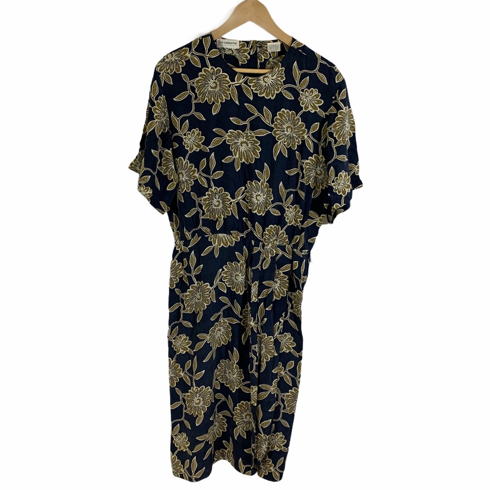 Vintage Liz Claiborne Silk Dress